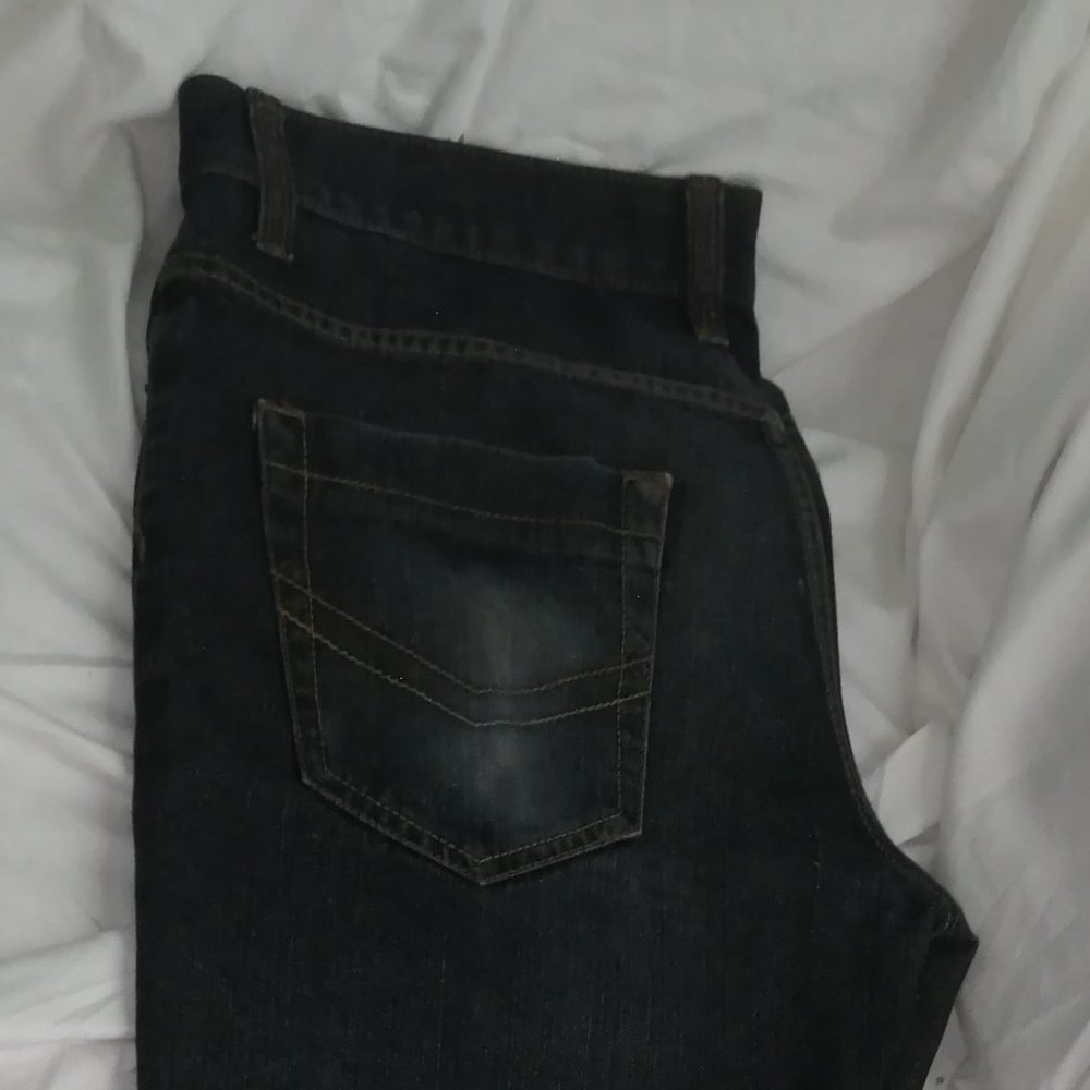 Men's Company 81 Straight Fit Blue Denim Jeans, Gently Used